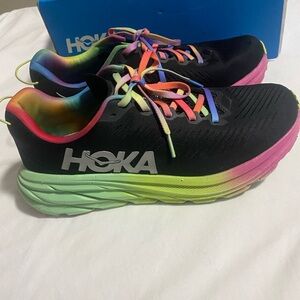 Hoka Rainbow Gradient Running Shoes